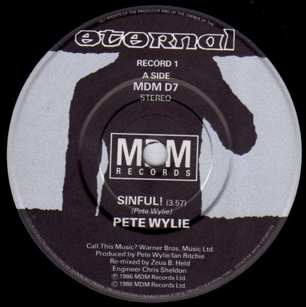 Pete Wylie : Sinful! (2x7", Ltd)