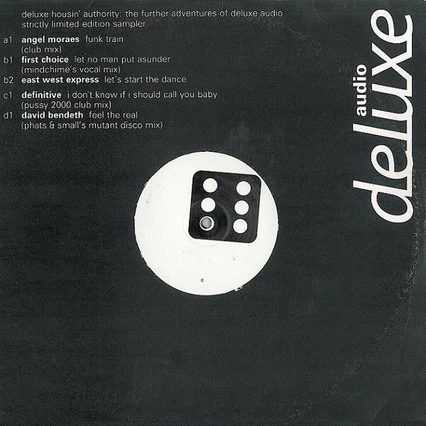 Various : Deluxe Housin' Authority: The Further Adventures Of Deluxe Audio (Strictly Limited Edition Sampler) (2x12", Ltd, Smplr)