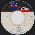 Four Tops : It's All In The Game / Love (Is The Answer) (7")