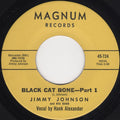 Jimmy Johnson And His Band (2) : Black Cat Bone (7")