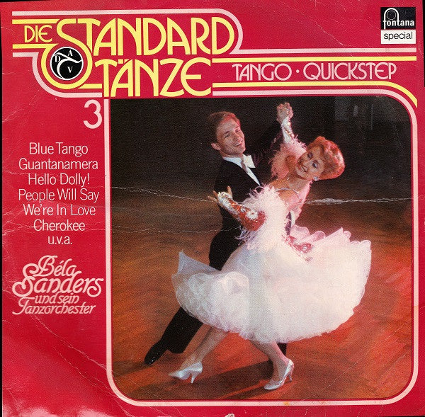 Orchester Béla Sanders : Tango • Quickstep (LP, Comp)