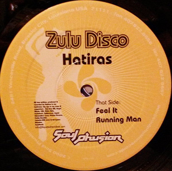 Hatiras : Zulu Disco (12")