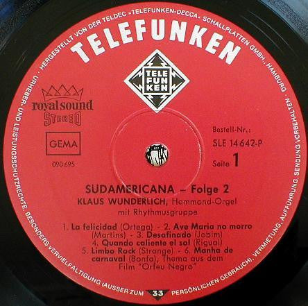 Klaus Wunderlich : Süd Americana No. 2 (LP, Album, RE)
