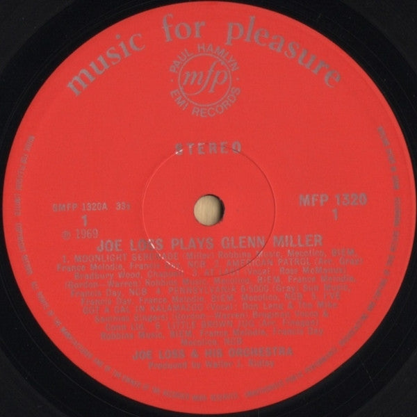 Joe Loss & His Orchestra : Joe Loss Plays Glenn Miller (LP, Album)
