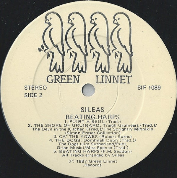 Sileas* : Beating Harps (LP, Album)