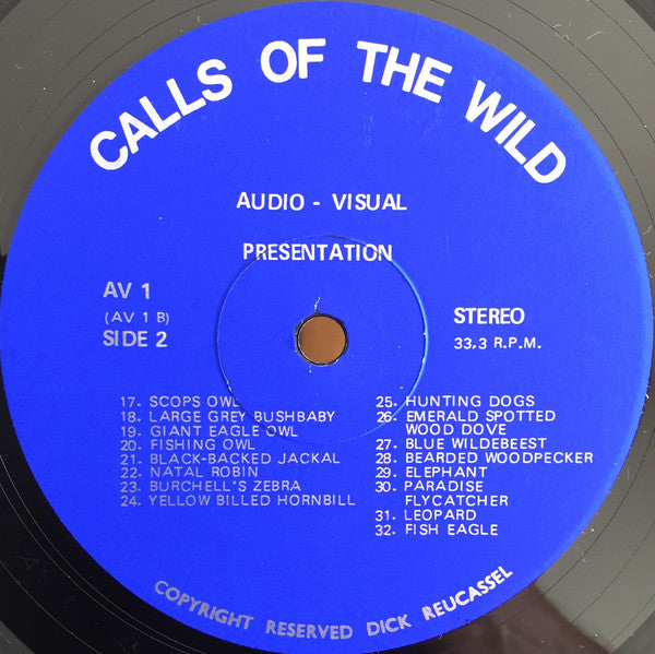 No Artist : Calls Of The Wild (LP)