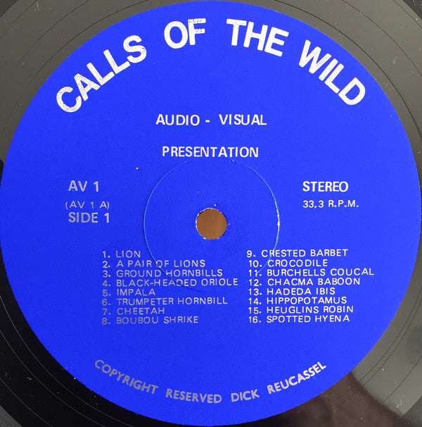 No Artist : Calls Of The Wild (LP)