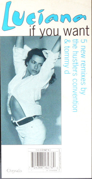 Luciana : If You Want (12", Single, 2/2)