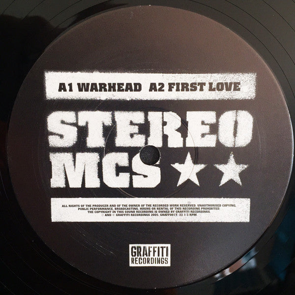 Stereo MC's : Warhead / First Love (12", S/Sided)