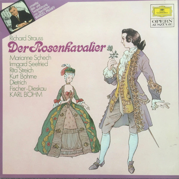 Richard Strauss - Marianne Schech, Irmgard Seefried, Rita Streich, Dietrich Fischer-Dieskau, Kurt Böhme, Staatskapelle Dresden, Karl Böhm : Der Rosenkavalier (LP, RE)