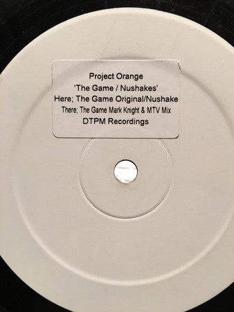 Project Orange : The Game / Nushakes (12", W/Lbl)