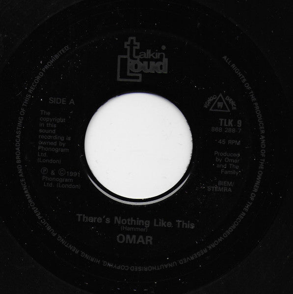 Omar : There's Nothing Like This (7", Single, Jukebox)