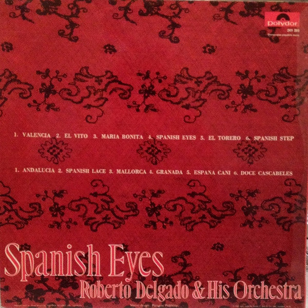 Roberto Delgado Orchestra* : Spanish Eyes (LP, Album)