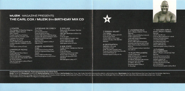Carl Cox : The Carl Cox / Muzik 5th Birthday Mix CD (CD, Mixed)