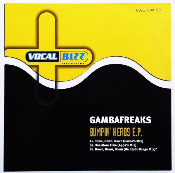 Gambafreaks : Bumpin' Heads E.P. (12", EP)