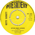 Betty Everett : Getting Mighty Crowded (7", Single, RE, Pus)