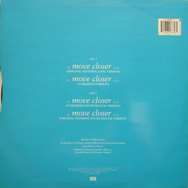 Phyllis Nelson : Move Closer (12")