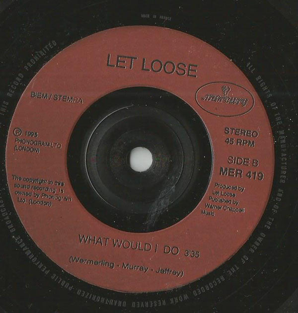 Let Loose : One Night Stand (7", Pos)