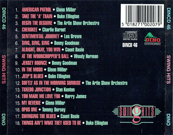 Various : Swing Hits (CD, Comp)