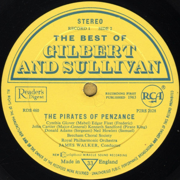 Gilbert & Sullivan \\ Royal Philharmonic Orchestra, James Walker (3) : The Best Of Gilbert & Sullivan (3xLP + Box)