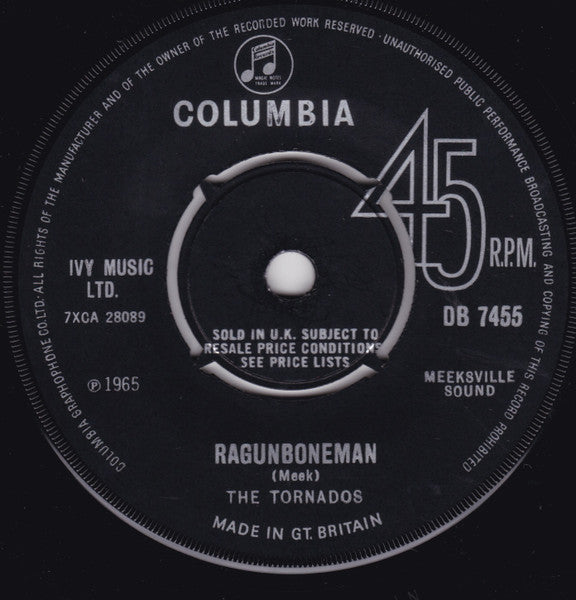 The Tornados : Granada (7", Single, Mono)