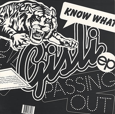 Gisli (2) : Passing Out E.P (12", EP, Promo, Ora)
