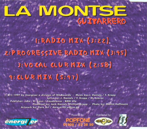 La Montse : Guitarrero (CD, Maxi)