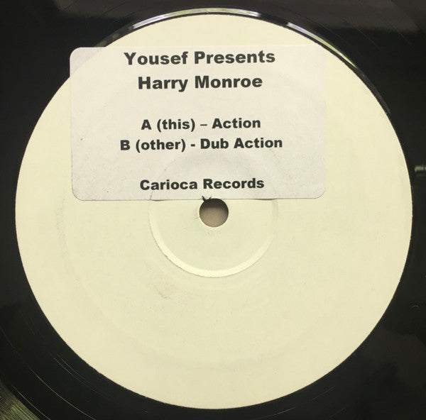 Yousef Presents Harry Monroe : Action! (12", W/Lbl, Sti)