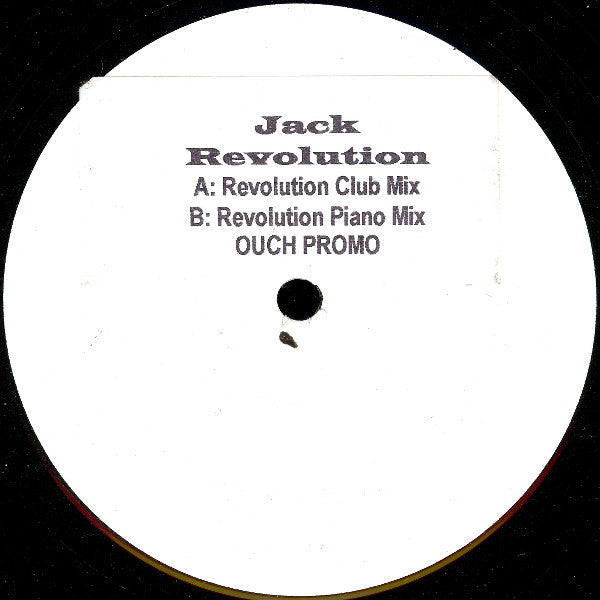 Jack* : Revolution (12", W/Lbl, Sti)