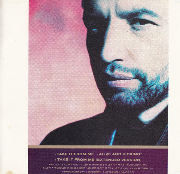 Roger Christian (2) : Take It From Me  (CD, Maxi)