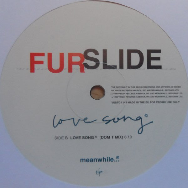 Furslide : Love Song © (12", Promo)