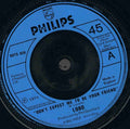 Lobo (3) : Don't Expect Me To Be Your Friend (7")
