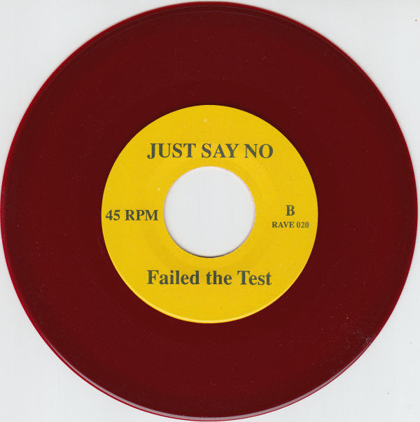 Just Say No : Crickets (7", Single, Ltd, Bur)