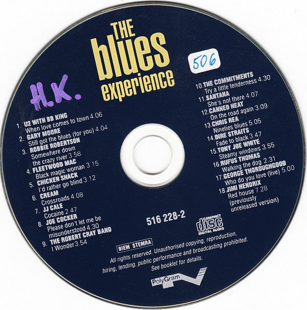 Various : The Blues Experience (CD, Comp)