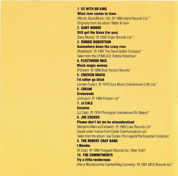 Various : The Blues Experience (CD, Comp)