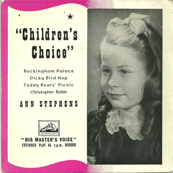 Ann Stephens : Children's Choice (7", EP, RP)