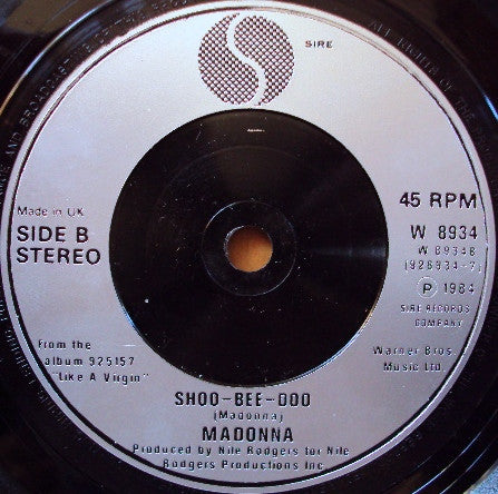 Madonna : Into The Groove (7", Single, Sil)