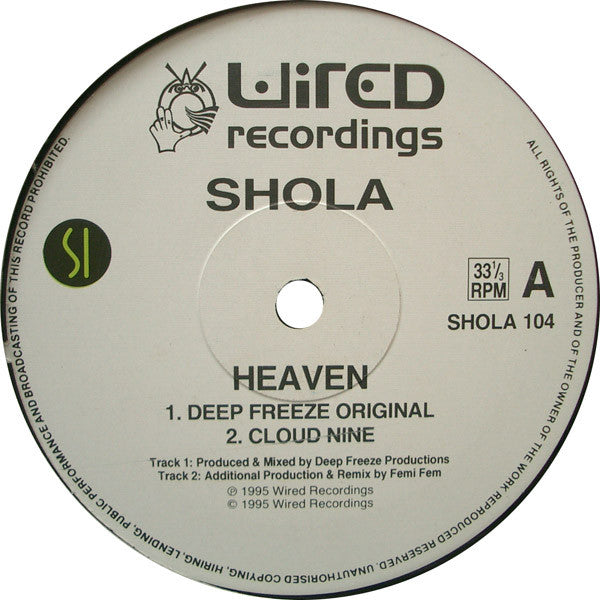 Shola Phillips : Heaven (12")