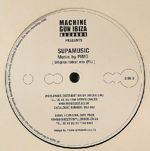 21 Grams & Pimo : Beautiful Furniture / Supamusic (12")