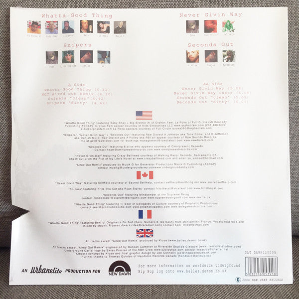 Underground Cartel : Dropzone EP (12", EP)