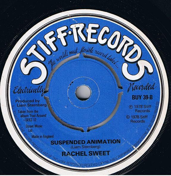 Rachel Sweet : B-A-B-Y / Suspended Animation (7", Single)