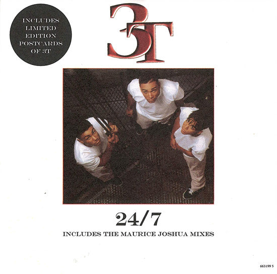 3T : 24/7 (CD, Single, Ltd)