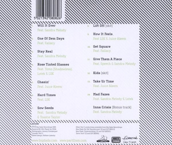 Part 2 : Live From The Breadline (CD, Album)
