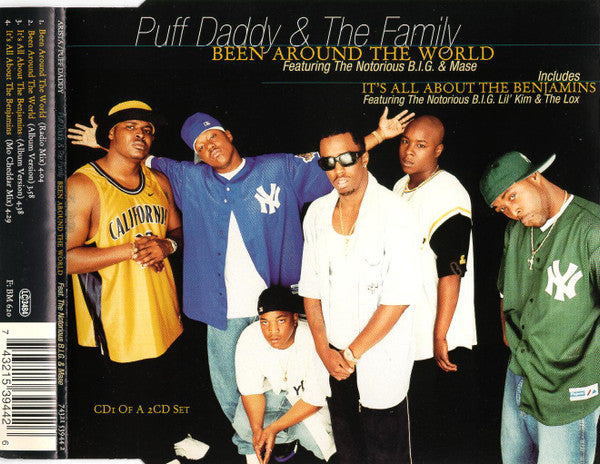 Puff Daddy & The Family Featuring Notorious B.I.G. & Mase : Been Around The World (CD, Single, CD1)