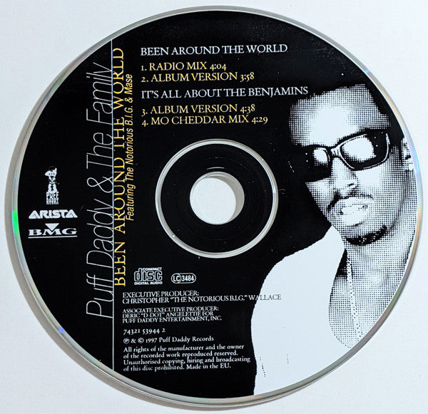 Puff Daddy & The Family Featuring Notorious B.I.G. & Mase : Been Around The World (CD, Single, CD1)