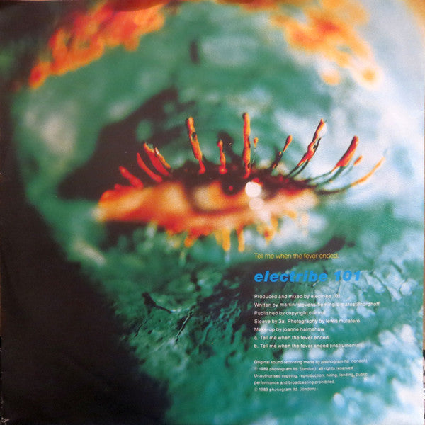 Electribe 101 : Tell Me When The Fever Ended (7", Single)