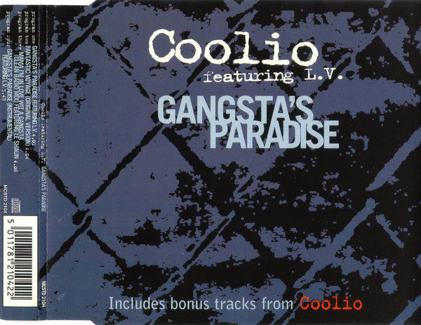 Coolio Featuring LV : Gangsta's Paradise (CD, Single)