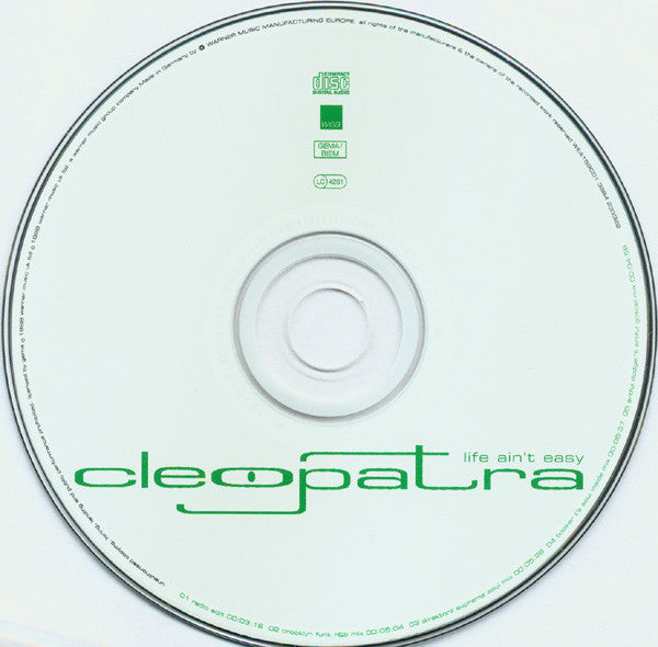 Cleopatra : Life Ain't Easy (CD, Single, CD1)
