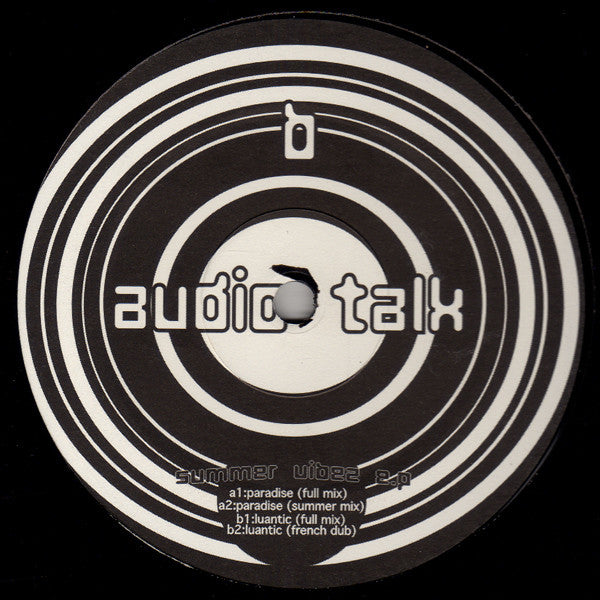 Audio Talk : Summer Vibez EP (12", EP)