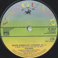 Poussez! : Never Gonna Say Goodbye (7", Sol)